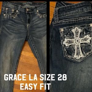 Grace LA jeans size 28 easy fit